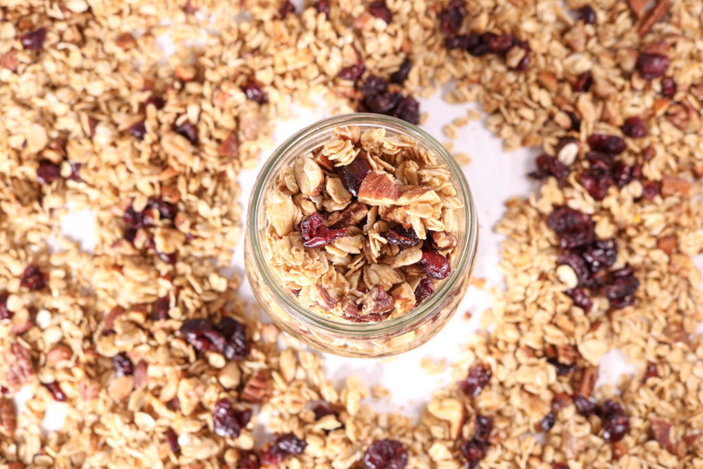 Orange Cranberry Granola 